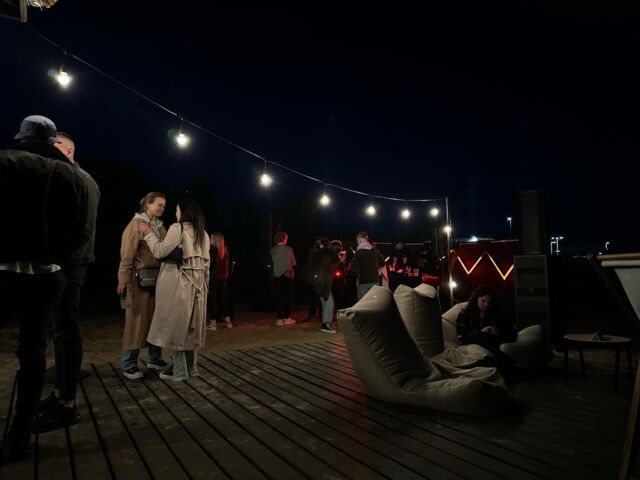 Baro atidarymo renginys Lampėdžių paplūdimyje.

- @garso_kodas